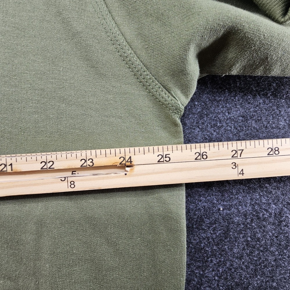 Champion Men's Powerblend Fleece Crew Neck Sweatshirt Color Olive Green Xl - Picture 4 of 9